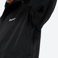 
                  
                    Unisex waterproof 2L snow jacket and pants - black, underarm zip vent close-up detail, for powder days and winter commute
                  
                