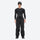 Men's waterproof 2L snow jacket and pants series - black snow pants with black top, for cold-weather winter sports