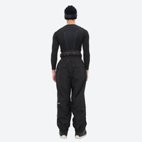 
                  
                    Men's 2-layer snowboard jacket and pants - black snow pants with black top, for cold-weather winter sports
                  
                