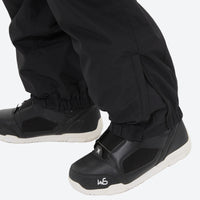 
                  
                    Unisex 2-layer snowboard jacket and pants - black snow pants, for cold-weather winter sports
                  
                