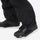 Unisex 2-layer snowboard jacket and pants - black snow pants, for cold-weather winter sports