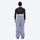 Men's 2-layer snowboard jacket and pants - lavender gray snow pants with black top, for resort and street wear