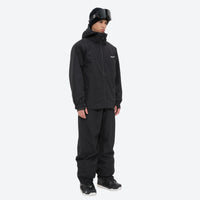 
                  
                    Men's waterproof 2L snow jacket and pants series - black jacket with black pants, for resort and street wear
                  
                