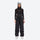 Breathable minimalist 2-layer ski jacket set - black snow pants with black top, for resort and street wear