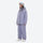 Unisex waterproof 2L snow jacket and pants - lavender jacket with lavender pants, for powder days and winter commute