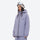 Unisex snowboard jacket and pants with snow gaiters - lavender jacket, for powder days and winter commute