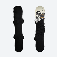 
                  
                    Protective snowboard sleeve bag with drawstring - black snowboard sleeve bag, for airport and road trips
                  
                