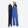 Women's waterproof 3L bib snow pants - blue bib snow pants, for resort and backcountry days