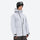 Men's waterproof 3L snow pants and jacket series - light gray jacket, for cold-weather winter sports