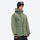 Men's waterproof 3L snow pants and jacket series - sage green jacket, for resort and street wear