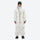 Men's waterproof 3L snow pants and jacket series - white jacket with white pants, for resort and street wear