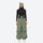 Women's waterproof 3L snow pants and jacket series - sage green snow pants with black top, for cold-weather winter sports