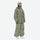 Women's waterproof 3L snow pants and jacket series - sage green jacket with sage pants, for resort and street wear
