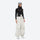 Women's waterproof 3L snow pants and jacket series - white snow pants with black top, for resort and street wear