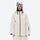 Women's minimalist breathable ski jacket set - cream jacket with cream pants, for powder days and winter commute