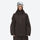 Women's waterproof 2L snow jacket and pants - coffee brown, on-model full-body front view, for powder days and winter commute