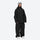 Women's waterproof 2L snow jacket and pants - black jacket with black pants, for skiing and snowboarding