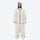 Women's waterproof 2L snow jacket and pants - cream jacket with cream pants, for powder days and winter commute