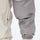 Women's waterproof 2L snow jacket and pants - cream snow pants, for cold-weather winter sports