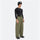 Men's 2-layer snowboard jacket and pants - olive green snow pants, for resort and street wear