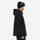 Men's 2-layer snowboard jacket and pants - black, on-model side view, for resort and street wear