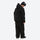 Men's waterproof 2L snow jacket and pants - black jacket with black pants, for skiing and snowboarding
