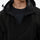 Men's 2-layer snowboard jacket and pants - black, collar interior close-up detail, for cold-weather winter sports