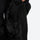 Men's waterproof 2L snow jacket and pants - black, interior zip pocket close-up with hand, for cold-weather winter sports