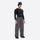 Men's waterproof 2L snow jacket and pants - gray snow pants, on-model three-quarter front view, for resort and street wear