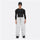 Men's 2-layer snowboard jacket and pants - white snow pants, on-model front view, for cold-weather winter sports