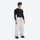 Men's waterproof 2L snow jacket and pants - white snow pants, on-model three-quarter front view, for skiing and snowboarding