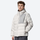Women's warm packable hooded down midlayer - white lightweight down hooded jacket on men, for travel and city walks