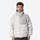 Women's warm packable hooded down midlayer - white lightweight down hooded jacket on men, for camping and outdoor weekends