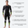 Men's breathable lycra baselayer suit for snow sports - compression base layer suit, for cold-weather training