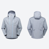 
                  
                    Women's hardshell snowboard jacket with taped seams - light gray hardshell jacket, for resort and backcountry days
                  
                