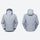 Women's hardshell snowboard jacket with taped seams - light gray hardshell jacket, for resort and backcountry days