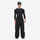 Unisex waterproof 3L snow jacket and pants series - black bib pants with white panels, for resort and backcountry days