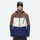 Unisex waterproof 3L snow jacket and pants series - brown white and navy colorblock, for resort and backcountry days