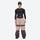 Breathable 3-layer ski jacket and pants set - coffee brown and tan colorblock snow pants, for skiing and snowboarding