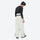 Unisex 3L snowboard jacket and pants - white snow pants, on-model side view, for powder and piste riding