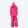 Women's waterproof 3L anorak snow jacket and pants - rose pink jacket with rose pink pants, for resort and backcountry days