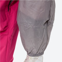 
                  
                    Women's waterproof 3L anorak snow jacket and pants - rose pink snow pants, for cold-weather winter sports
                  
                