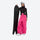 Women's 3-layer snowboard anorak and pants - rose pink snow pants, for resort and backcountry days