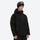 Men's 3-layer snowboard jacket and wide-leg pants - black jacket, for skiing and snowboarding