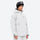 Men's 3-layer snowboard jacket and wide-leg pants - light gray jacket, for cold-weather winter sports