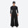 Men's waterproof 3L snow anorak jacket and pants series - black snow pants with black top, for resort and street wear