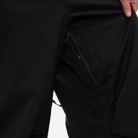 
                  
                    Men's waterproof 3L snow anorak jacket and pants series - black snow pants, for powder days and winter commute
                  
                