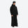 Men's waterproof 3L snow anorak jacket and pants series - black jacket with black pants, for resort and street wear