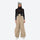 Women's 3-layer snowboard anorak and pants - tan snow pants, on-model front view, for skiing and snowboarding