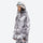 Women's 3-layer snowboard jacket and pants - gray camo print jacket, for cold-weather winter sports